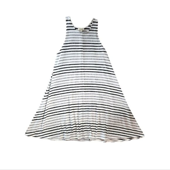 ARITZIA Wilfred Free Striped Rosa Drape Dress Relaxed A Line Sleeveless Swing S - Picture 3 of 7